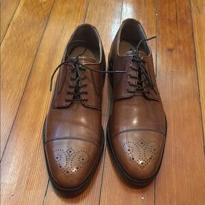 Sovereign Code Tan Leather Oxfords